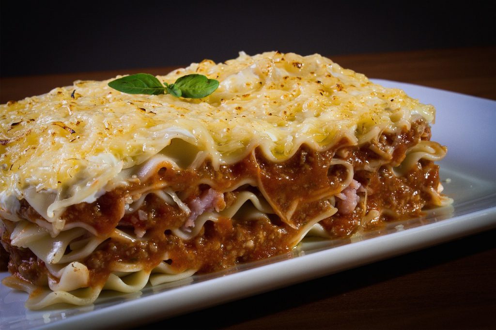 ile kalorii ma lasagne